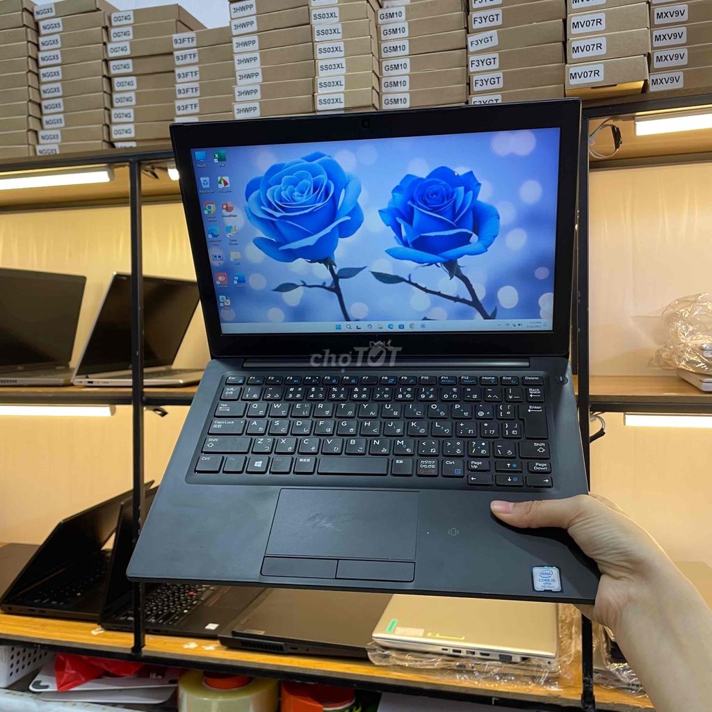 Dell E7290 core i5-7200/ram 8/ssd 256/12.5" nhỏ