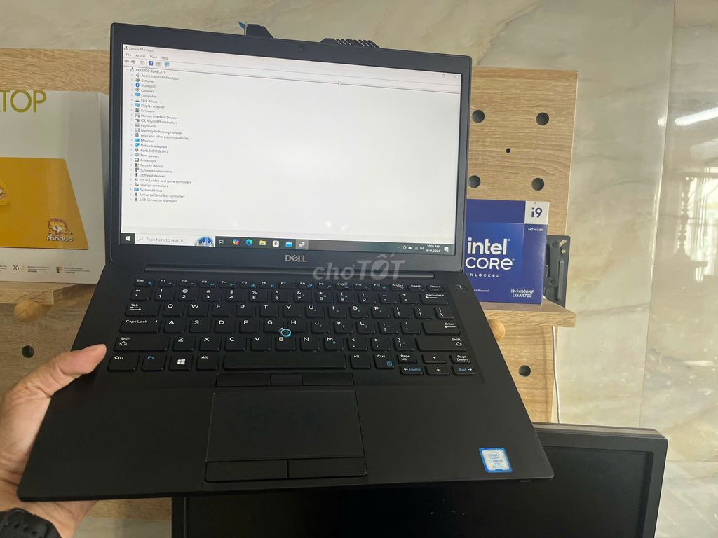 Dell Latitude 7490 I5-8350U 8GB 256G FHD  đốm nhẹ