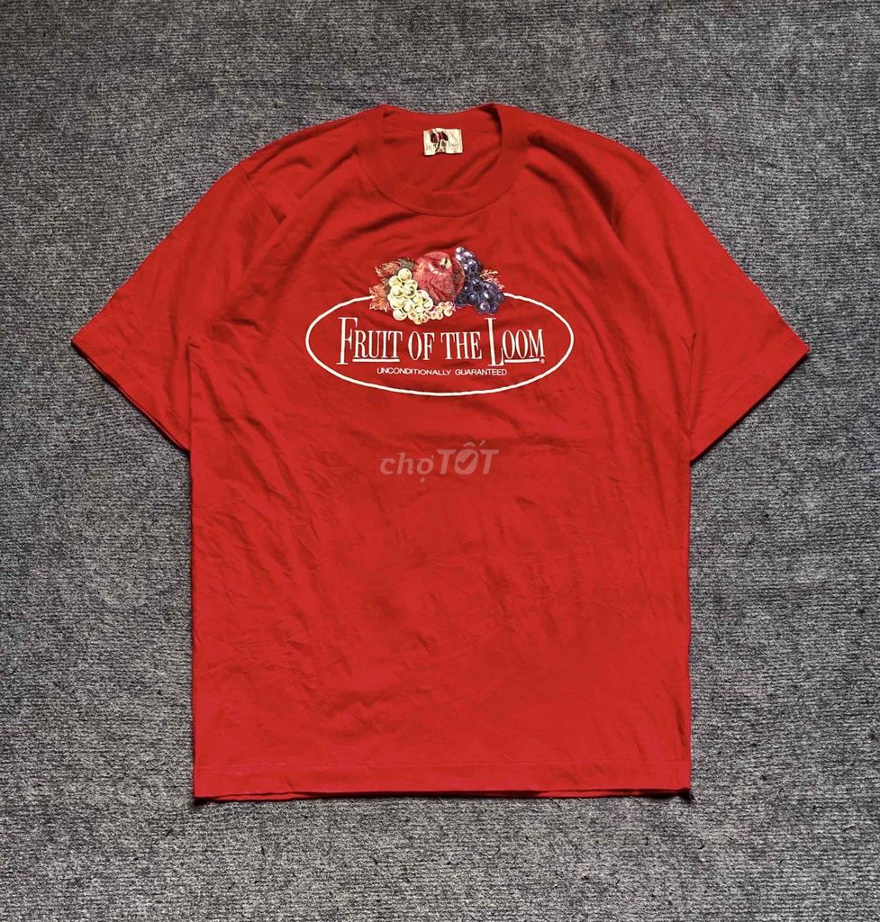 Áo phông Fruit Of The Loom Unisex Đỏ M. Mua bán Quần áo tại Huyện Dương Minh Châu Tây Ninh được đăng bởi Yang Wu hình 1