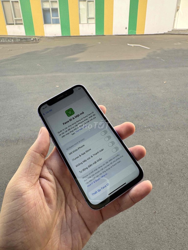 Thanh Lý 12mini Tím Hư face id 64gb đẹp Quốc Tế💘. Mua bán Điện thoại tại Quận Ninh Kiều Cần Thơ được đăng bởi Tâm hình 1