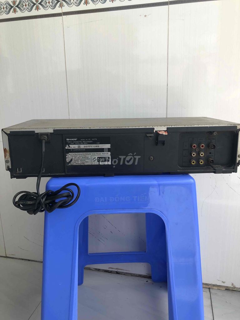 Bán đầu băng VHS. sharp AH770