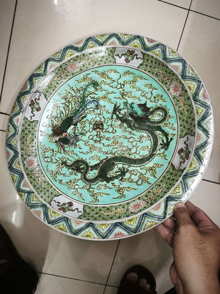 Đĩa Rồng . Mua bán Đồ sưu tầm, đồ cổ tại Quận 11 Tp Hồ Chí Minh được đăng bởi Hồng  hình 1