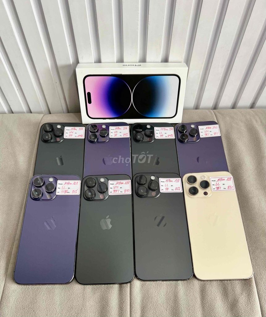 Apple iPhone 14 Pro Max 128-256Gb. Mua bán Điện thoại tại Quận Đống Đa Hà Nội được đăng bởi iClean Shop Văn hình 1