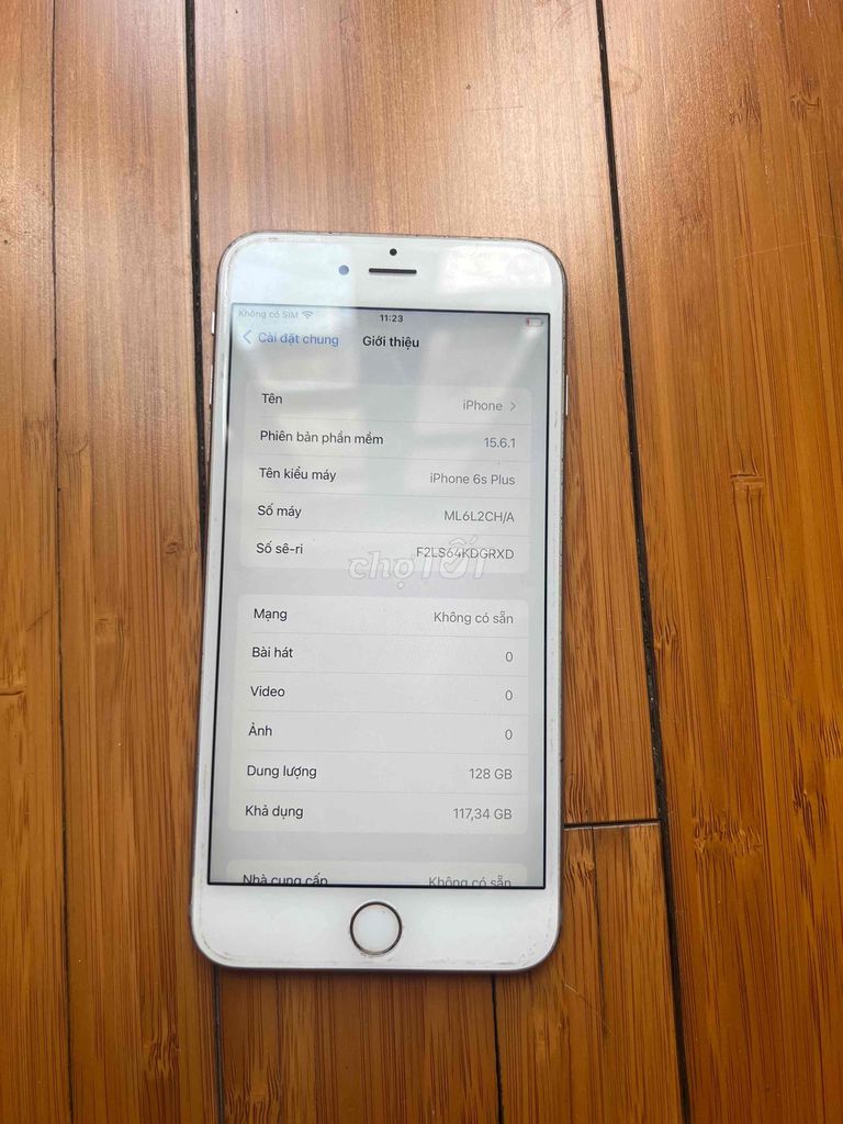 Apple iPhone 6s Plus 128GB Bạc. Mua bán Điện thoại tại Quận 11 Tp Hồ Chí Minh được đăng bởi Binh Nguyen hình 1