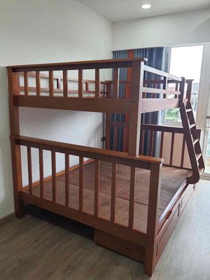 bán giường tầng gỗ đã qua sử dụng. Mua bán Giường, chăn ga gối nệm tại Quận 7 Tp Hồ Chí Minh được đăng bởi Gih