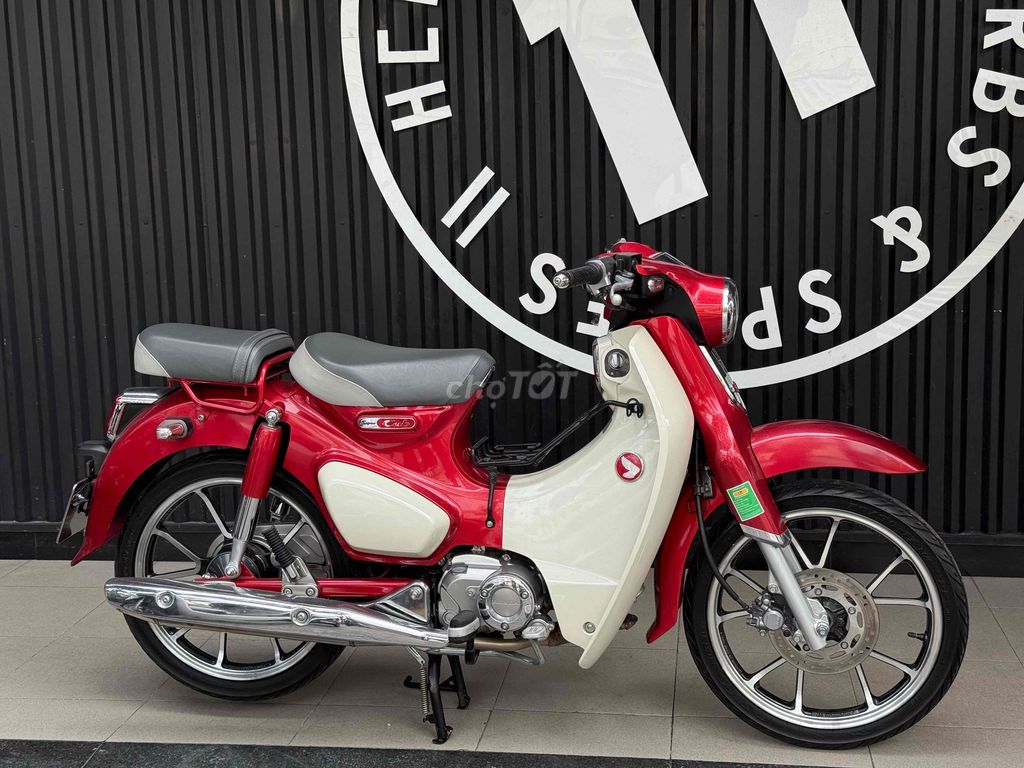 Honda Super Cub 125 - Cup 125 Đỏ nhập Thái Bs43. Mua bán Xe máy tại Quận Hải Châu Đà Nẵng được đăng bởi Lê vy  hình 4