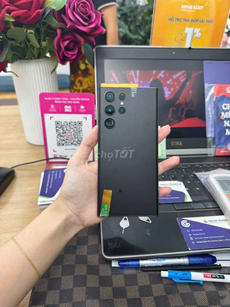 Samsung Galaxy S22 Ultra Đen thanh lý ám nhẹ. Mua bán Điện thoại tại Quận 12 Tp Hồ Chí Minh được đăng bởi Minh phương hình 1