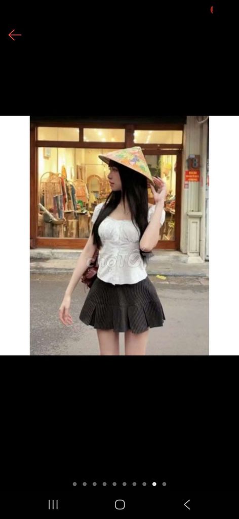 Chân váy nữ sọc đen Mới 100%. Mua bán Quần áo tại Huyện Mỏ Cày Bắc Bến Tre được đăng bởi Trân Nguyễn hình 1