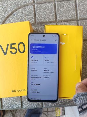 Realme v50 tím fullbox. Mua bán Điện thoại tại Huyện Châu Đức Bà Rịa - Vũng Tàu được đăng bởi Quốc Đạt