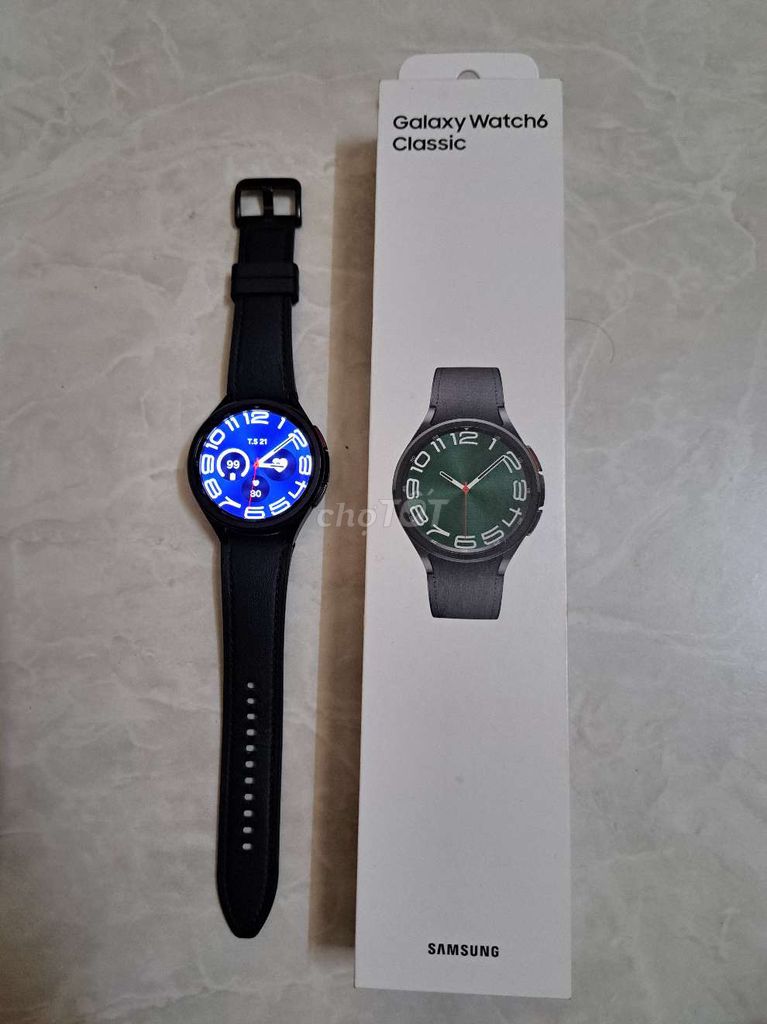 Samsung Galaxy Watch6 Classic 47mm Đen. Mua bán Thiết bị đeo thông minh tại Quận Bình Thạnh Tp Hồ Chí Minh được đăng bởi Quang Pham hình 1