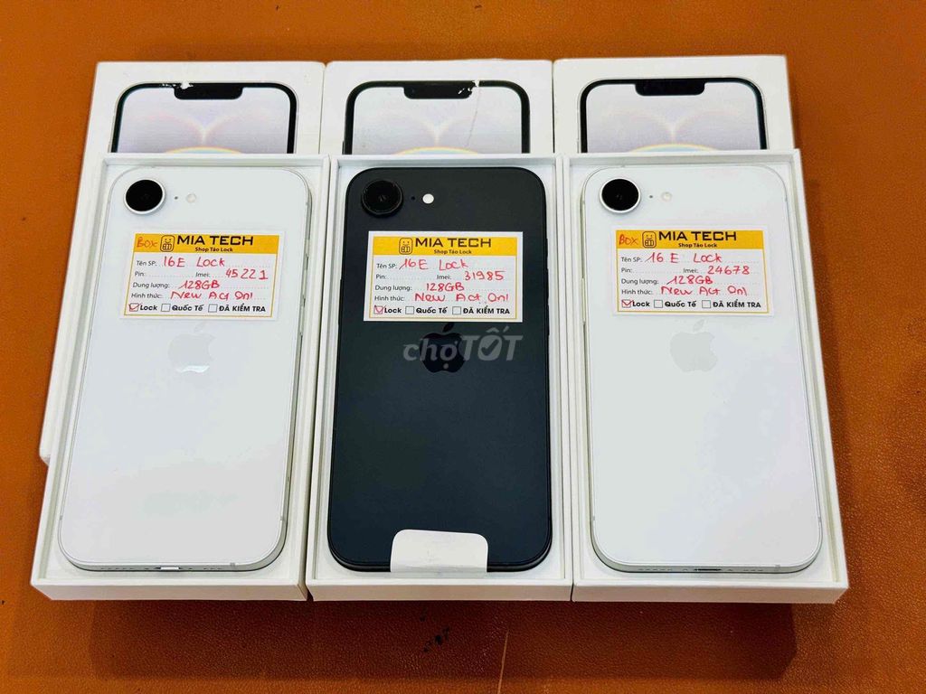 Apple iPhone 16E Lock 128GB. Mua bán Điện thoại tại Quận Ba Đình Hà Nội được đăng bởi Huy Trần hình 1