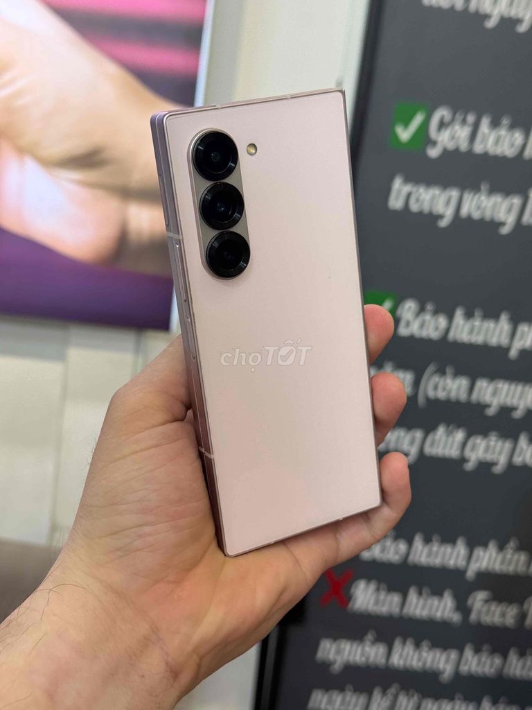 Samsung Galaxy Z Fold6 256GB Hồng. Mua bán Điện thoại tại Quận 3 Tp Hồ Chí Minh được đăng bởi 2 Hand STORE  hình 1
