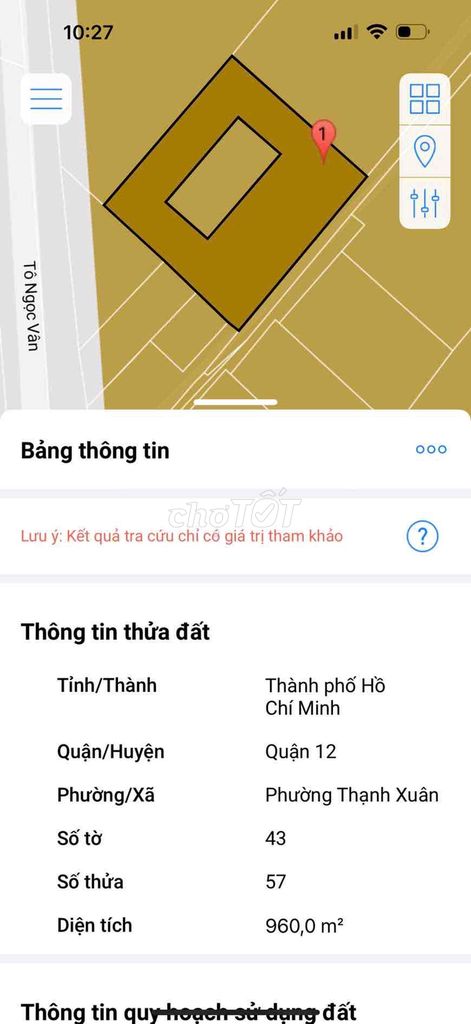 BÁN XƯỞNG MẶT TIỀN TÔ NGỌC VÂN QUẬN 12 DIỆN TÍCH 1400m2