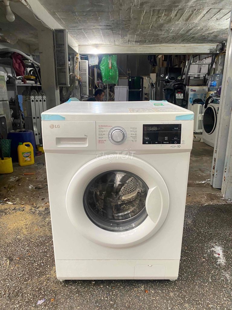 Máy giặt LG cửa ngang 9kg Trắng. Mua bán Máy giặt tại Quận Hoàng Mai Hà Nội được đăng bởi điện lạnh chữ tín hình 1