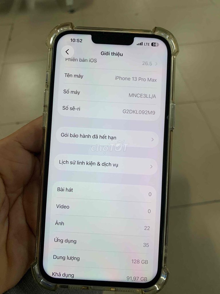 Apple iPhone 13 Pro Max 128GB Đã qua sử dụng. Mua bán Điện thoại tại Huyện Bù Gia Mập Bình Phước được đăng bởi bắc hình 1