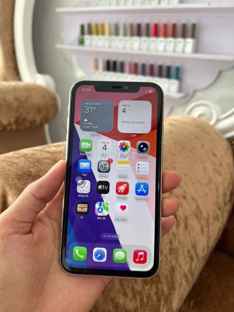 Apple iPhone 11 128GB Trắng quốc tế. Mua bán Điện thoại tại Quận Ninh Kiều Cần Thơ được đăng bởi Lyn Lyn hình 1