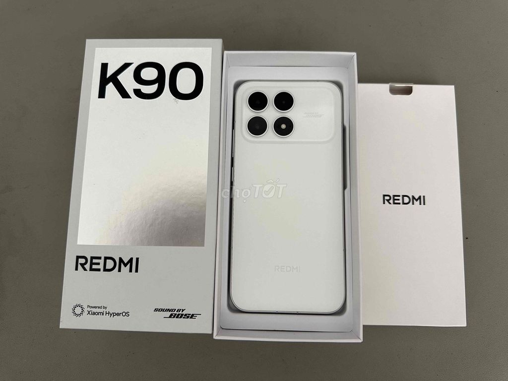 Xiaomi Redmi K90 12GB/256GB Trắng. Mua bán Điện thoại tại Thành phố Thủ Đức Tp Hồ Chí Minh được đăng bởi AVG Mobile hình 1