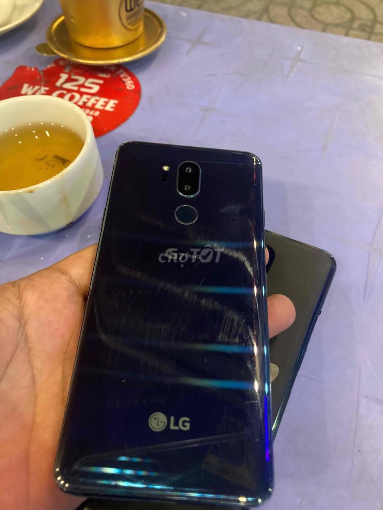 LG G7 ThinQ 64GB Xanh đậm. Mua bán Điện thoại tại Thành phố Tây Ninh Tây Ninh được đăng bởi huynh huynh hình 1