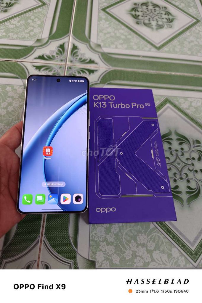 Oppo K13 Turbo Pro 128GB Bạc. Mua bán Điện thoại tại Huyện Châu Thành Kiên Giang được đăng bởi Tài Huỳnh hình 1
