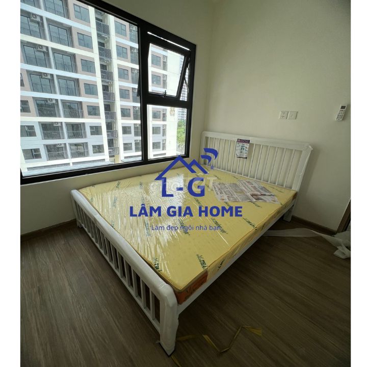 giuòng sắt/giường sắt&giường sắt ^giường sắt/. Mua bán Giường, chăn ga gối nệm tại Quận 7 Tp Hồ Chí Minh được đăng bởi Lâm Gia Home hình 1