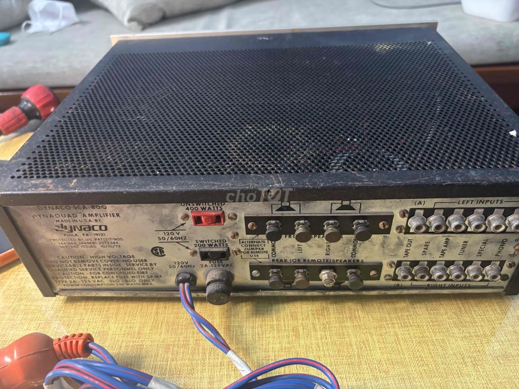 Amply cổ Dynaco SCA 80Q Mỹ. Mua bán Tivi, Âm thanh tại Quận Hải Châu Đà Nẵng được đăng bởi Lê An hình 1