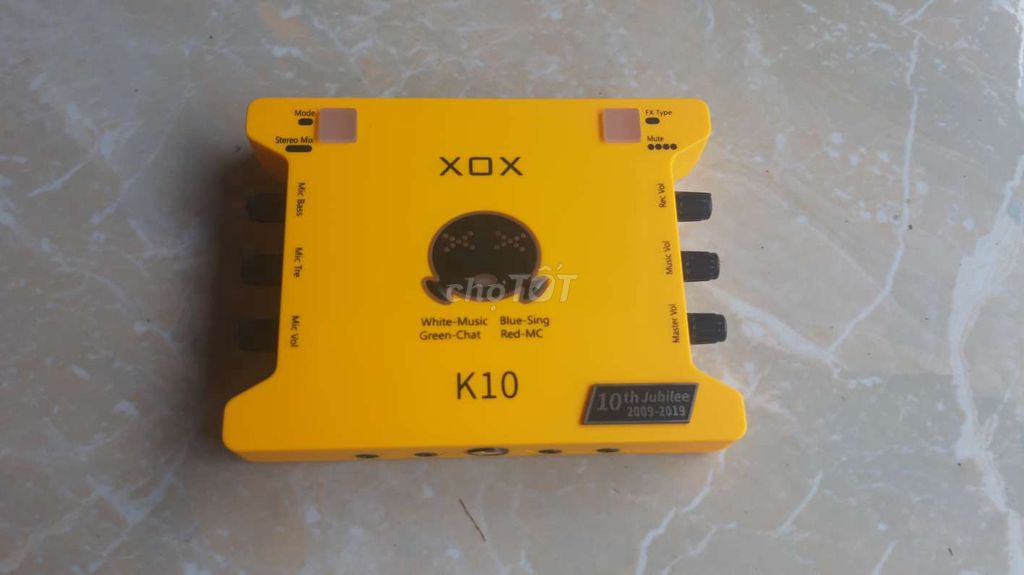 Sound card XOX K1O 2020 CHỐNG XÔI RÈ