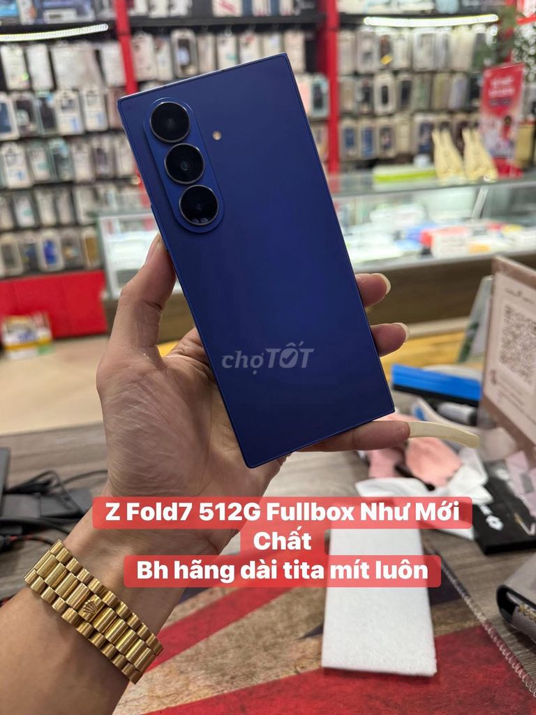 Z Fold7 512G care+ 08/2027 dài tít mít luôn. Mua bán Điện thoại tại Quận Thanh Xuân Hà Nội được đăng bởi Vinh Râu Samsung hình 1