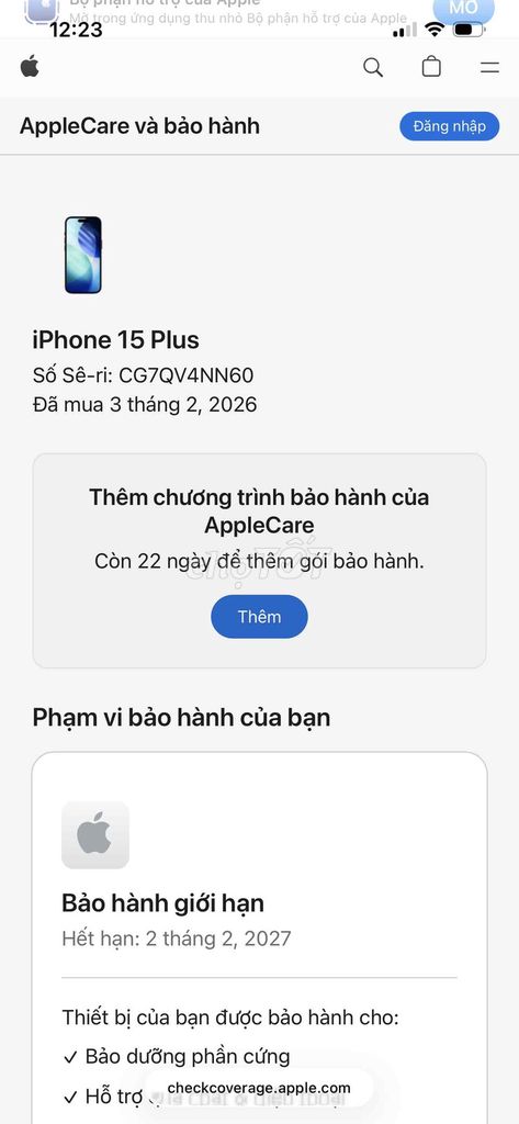 Apple iPhone 15 Plus 128GB Đen 99%. Mua bán Điện thoại tại Quận Liên Chiểu Đà Nẵng được đăng bởi chút hình 1