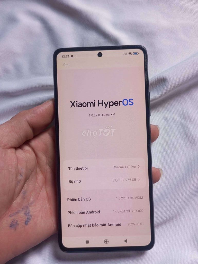 Xiaomi 11T Pro 256GB Đen. Mua bán Điện thoại tại Quận 12 Tp Hồ Chí Minh được đăng bởi nnh hình 1