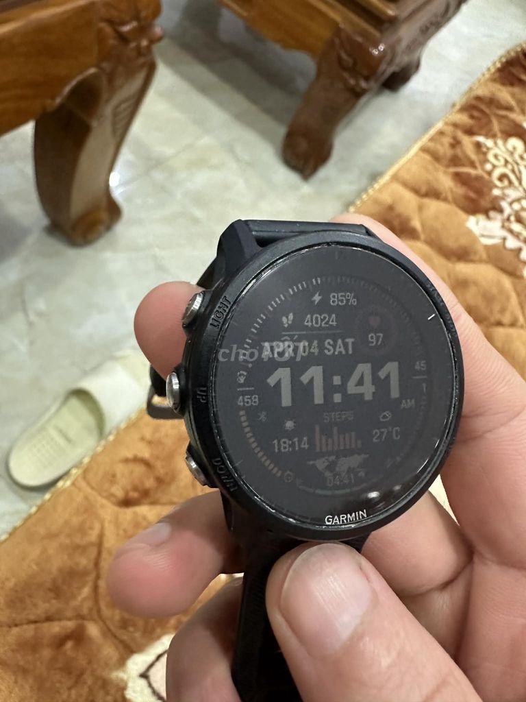 Garmin Forerunner 955 Đen. Mua bán Thiết bị đeo thông minh tại Quận Cầu Giấy Hà Nội được đăng bởi Tiến Nguyễn hình 1