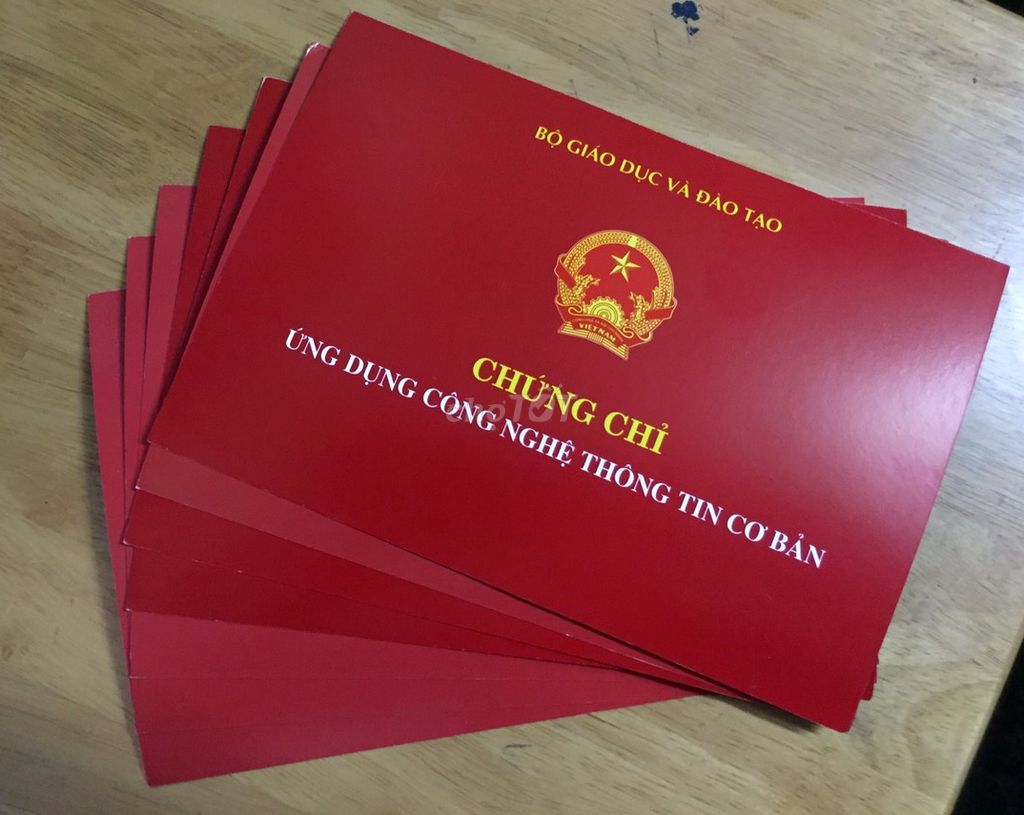 CHỨNG CHỈ TIN HỌC (ỨNG DỤNG CÔNG NGHỆ THÔNG TIN)