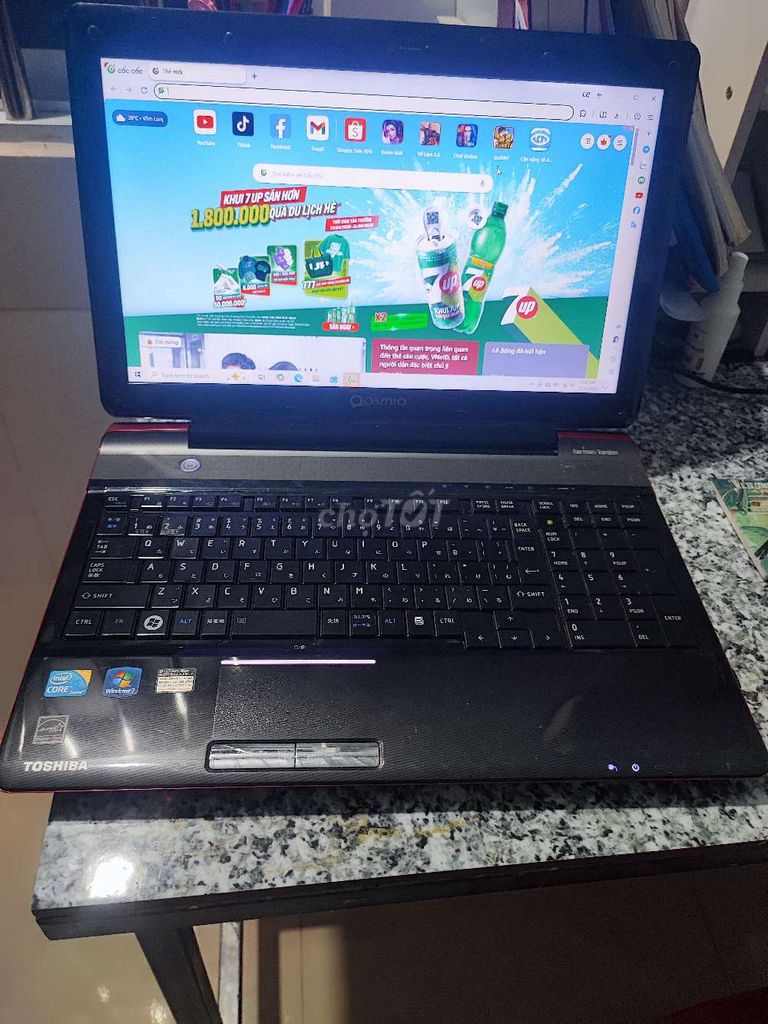 Toshiba Qosmio Intel Core i5. Mua bán Laptop tại Thành phố Vĩnh Long Vĩnh Long được đăng bởi Lê Lời hình 1