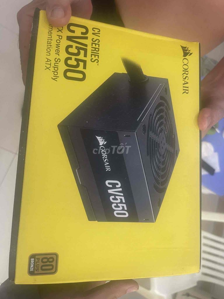 Nguồn máy tính Corsair CV550 550W 80 Plus Bronze. Mua bán Linh kiện (RAM, Card...) tại Quận 1 Tp Hồ Chí Minh được đăng bởi Tran Vu hình 1