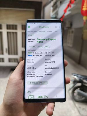 Samsung Note 9 128GB Đã sử dụng