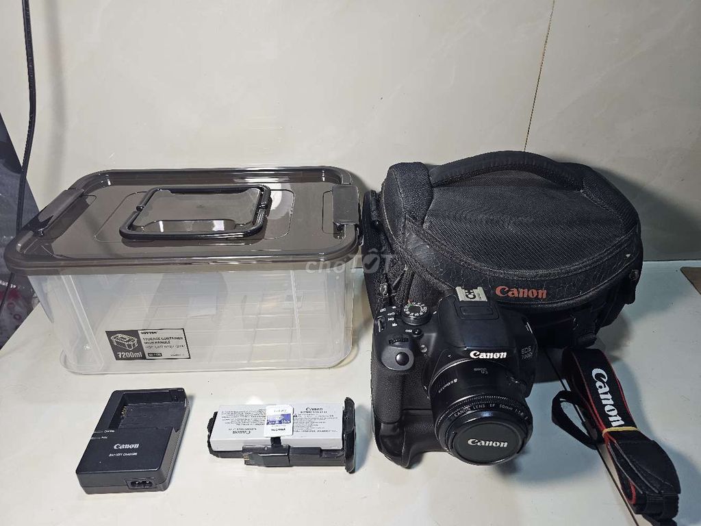 Máy ảnh Canon 700D + Lens 50 f1.8 đời II. Mua bán Máy ảnh, Máy quay tại Quận 8 Tp Hồ Chí Minh được đăng bởi MASTER CAMERA STORE hình 1