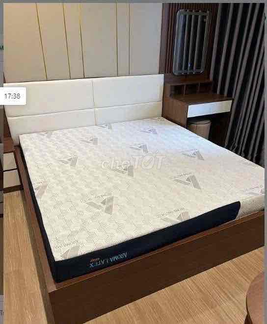 Nệm Aroma Cao su thiên nhiên 1m6 x 2m x 10cm. Mua bán Giường, chăn ga gối nệm tại Quận Thốt Nốt Cần Thơ được đăng bởi Nệm Giá Kho Thốt Nốt hình 1