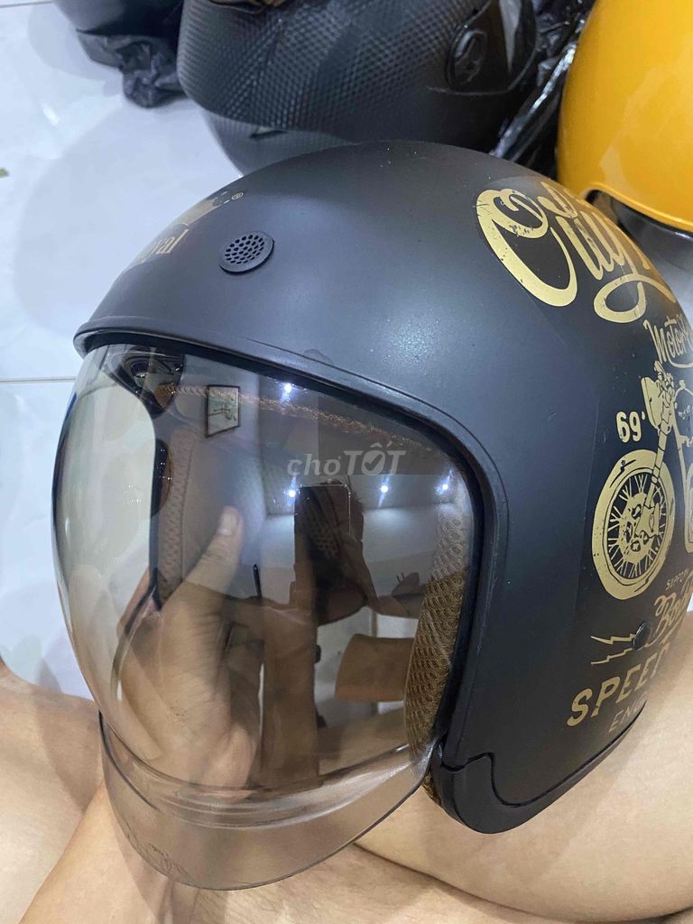 mũ 3/4 đồng giá 200k 2 hand. Mua bán Phụ tùng xe tại Quận Ngũ Hành Sơn Đà Nẵng được đăng bởi Ngô Đình Phùng hình 3