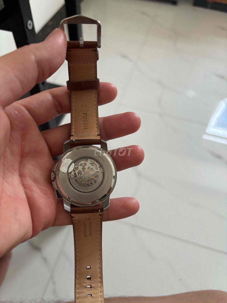 Đồng hồ đeo tay Fossil Nam Da Nâu. Mua bán Đồng hồ tại Thành phố Phú Quốc Kiên Giang được đăng bởi Hữu Tô hình 1