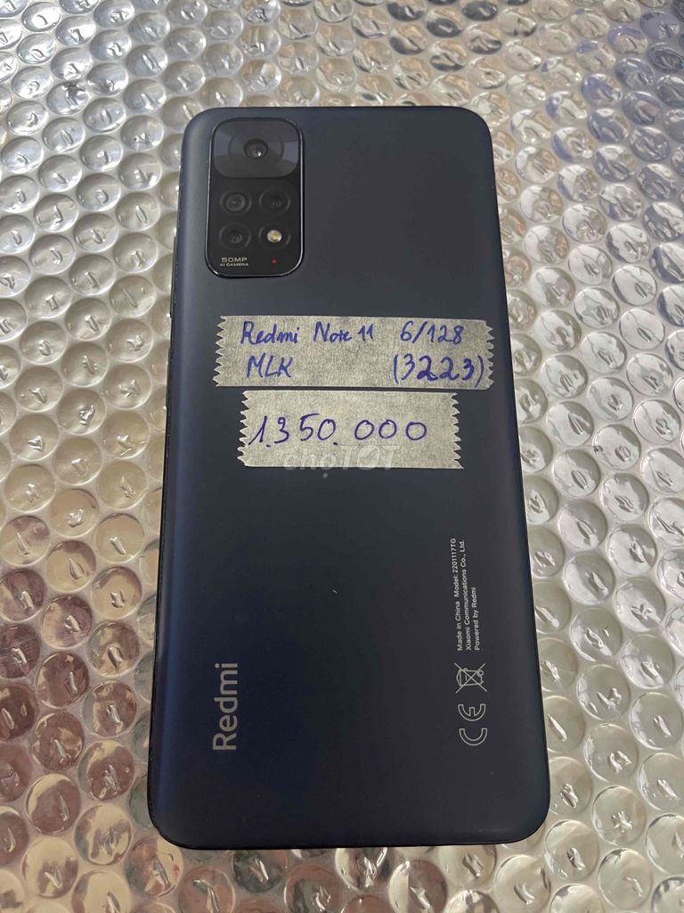 Xiaomi Redmi Note 11 Ram6/128GB màn. Mua bán Điện thoại tại Quận Ninh Kiều Cần Thơ được đăng bởi Cầm Đồ Anh Quý hình 1
