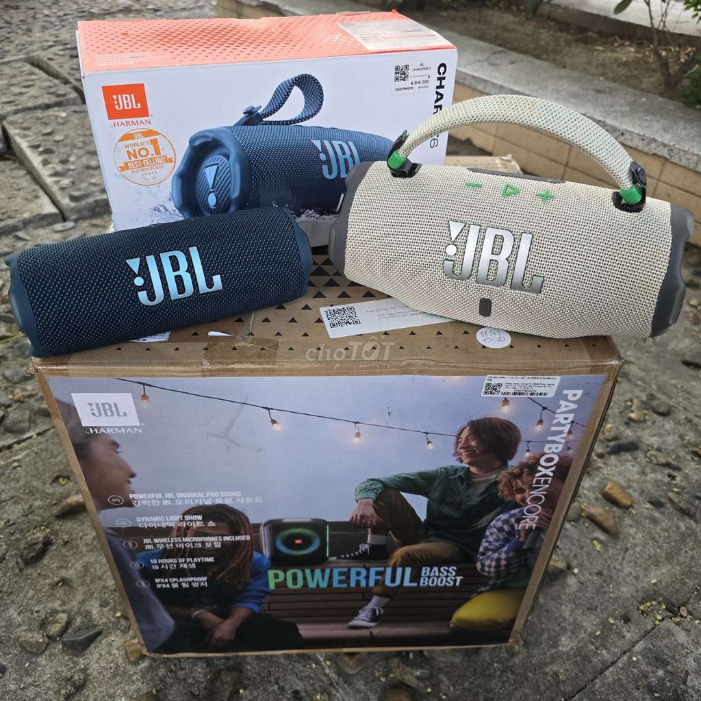 Loa JBL Charge 6, Encore kèm mic JBL. Mua bán Tivi, Âm thanh tại Thành phố Nha Trang Khánh Hòa được đăng bởi Dư dùng nên bán hình 1