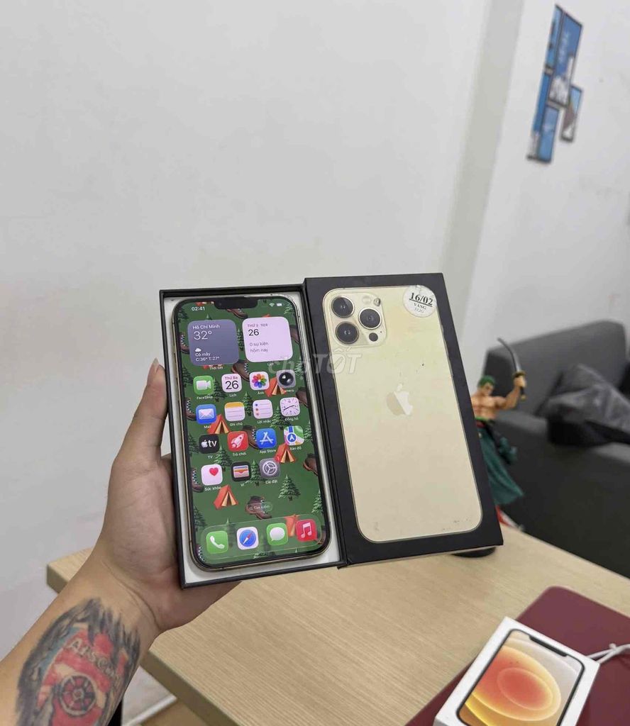 Apple iPhone 13 Pro Max 256GB Vàng Đã sử dụng. Mua bán Điện thoại tại Quận Đống Đa Hà Nội được đăng bởi KT Hà Nội Mobile hình 1