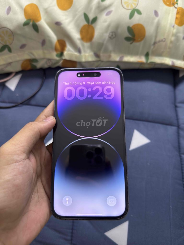 iPhone 14 Pro Max 256GB Tím. Mua bán Điện thoại tại Thành phố Thủ Đức Tp Hồ Chí Minh được đăng bởi FusDii hình 1