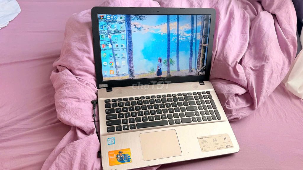 ASUS i3-8100U 4GB Vàng đồng. Mua bán Laptop tại Thành phố Thủ Dầu Một Bình Dương được đăng bởi Tô Văn Quốc hình 1