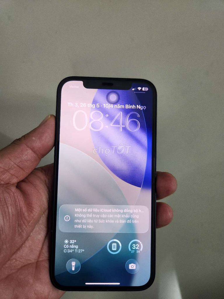 iPhone 12 128GB Đen có giao lưu. Mua bán Điện thoại tại Quận Liên Chiểu Đà Nẵng được đăng bởi Carom hình 1