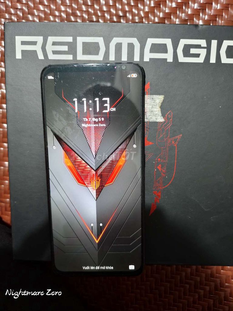 Red Magic 6 12GB/128GB Đen. Mua bán Điện thoại tại Thành phố Cẩm Phả Quảng Ninh được đăng bởi Zeref hình 1