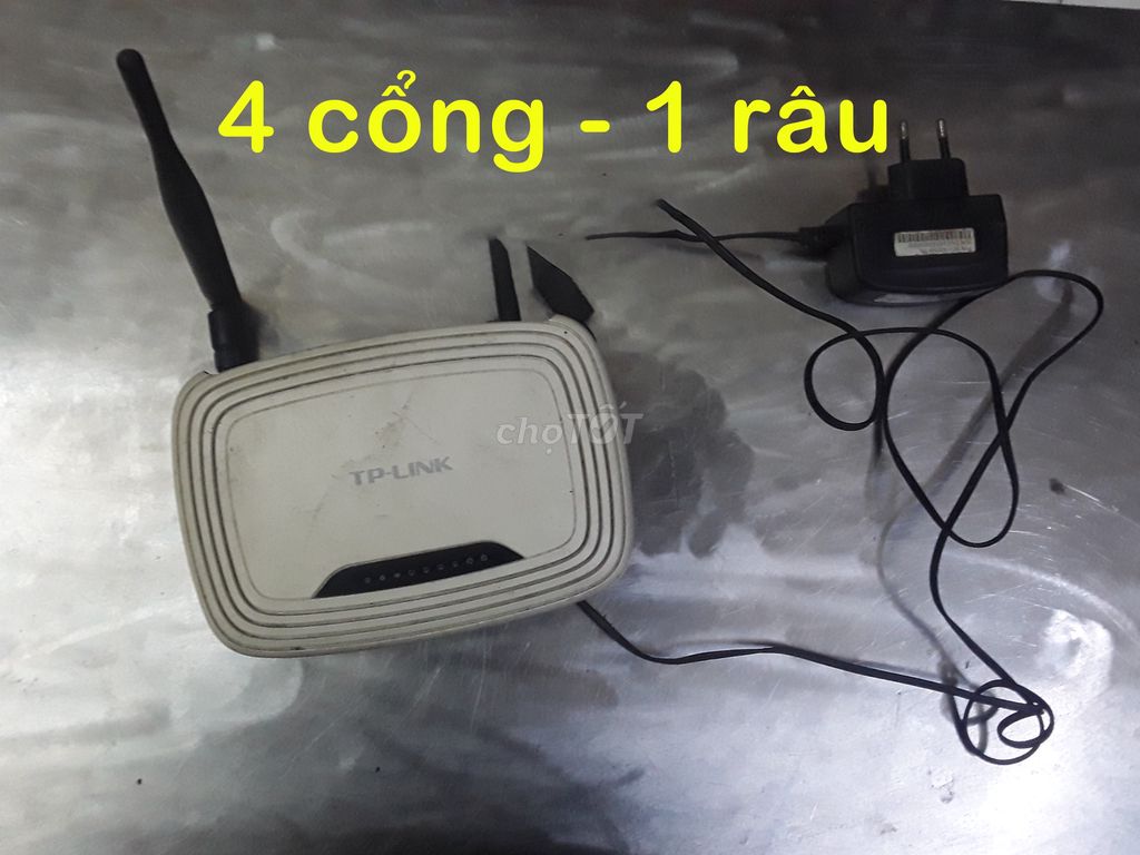 Bộ định tuyến TP-Link Trắng 4 cổng. Mua bán Phụ kiện (Màn hình, Chuột...) tại Quận 6 Tp Hồ Chí Minh được đăng bởi Hiếu Nguyễn hình 1