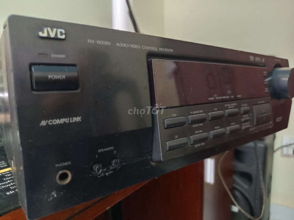 ÂMLY JVC RX-6008V Đen ĐIỆN 110V. Mua bán Tivi, Âm thanh tại Thành phố Vũng Tàu Bà Rịa - Vũng Tàu được đăng bởi vncom hình 1