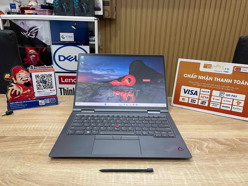 X1 Yoga G6 Thinkpad, Core i7 11th, Ram 32GB, Pen