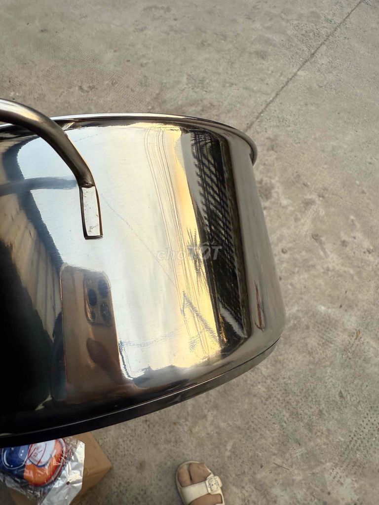 Nồi Inox 3 đáy nắp kính 24cm. Mua bán Dụng cụ nhà bếp tại Huyện Hóc Môn Tp Hồ Chí Minh được đăng bởi Minh Ngọc hình 1