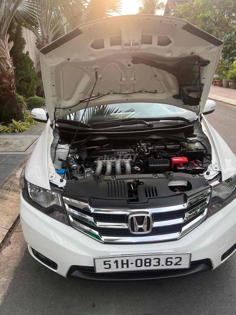 Honda City 2013 Trắng. Mua bán Ô tô tại Quận 8 Tp Hồ Chí Minh được đăng bởi Phan vũ khánh hình 3